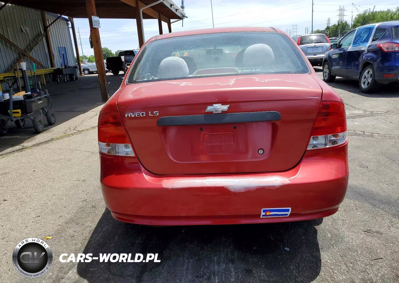 2005 Chevrolet Aveo Base VIN:KL1TD52645B452780 - 6
