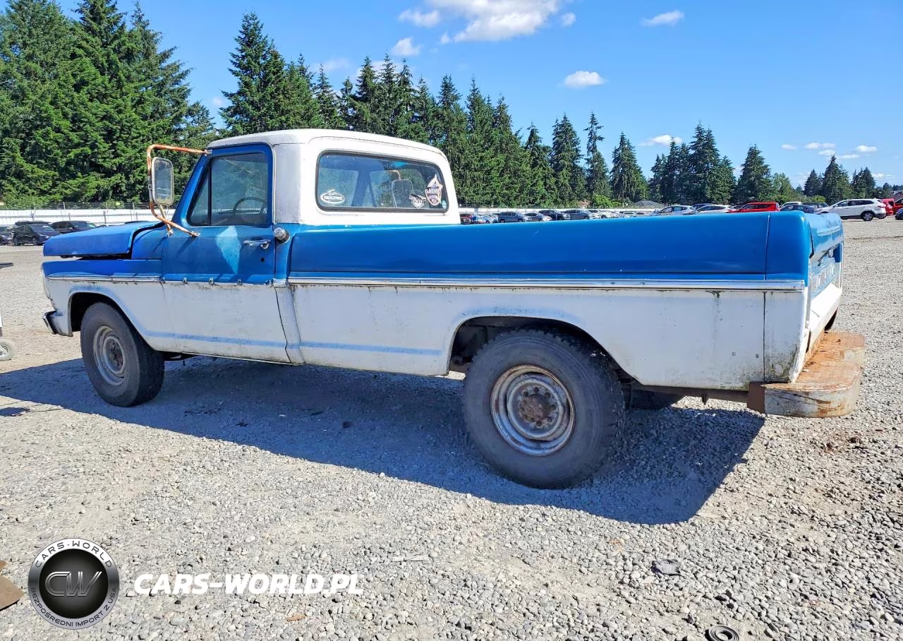 1969 Ford F250 VIN:F25YRD96679 - 2