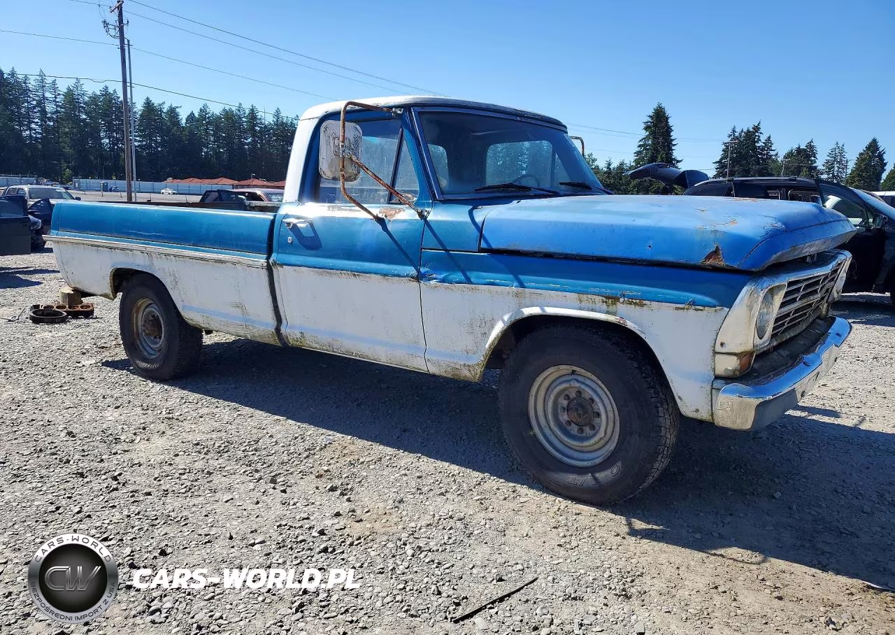 1969 Ford F250 VIN:F25YRD96679 - 4