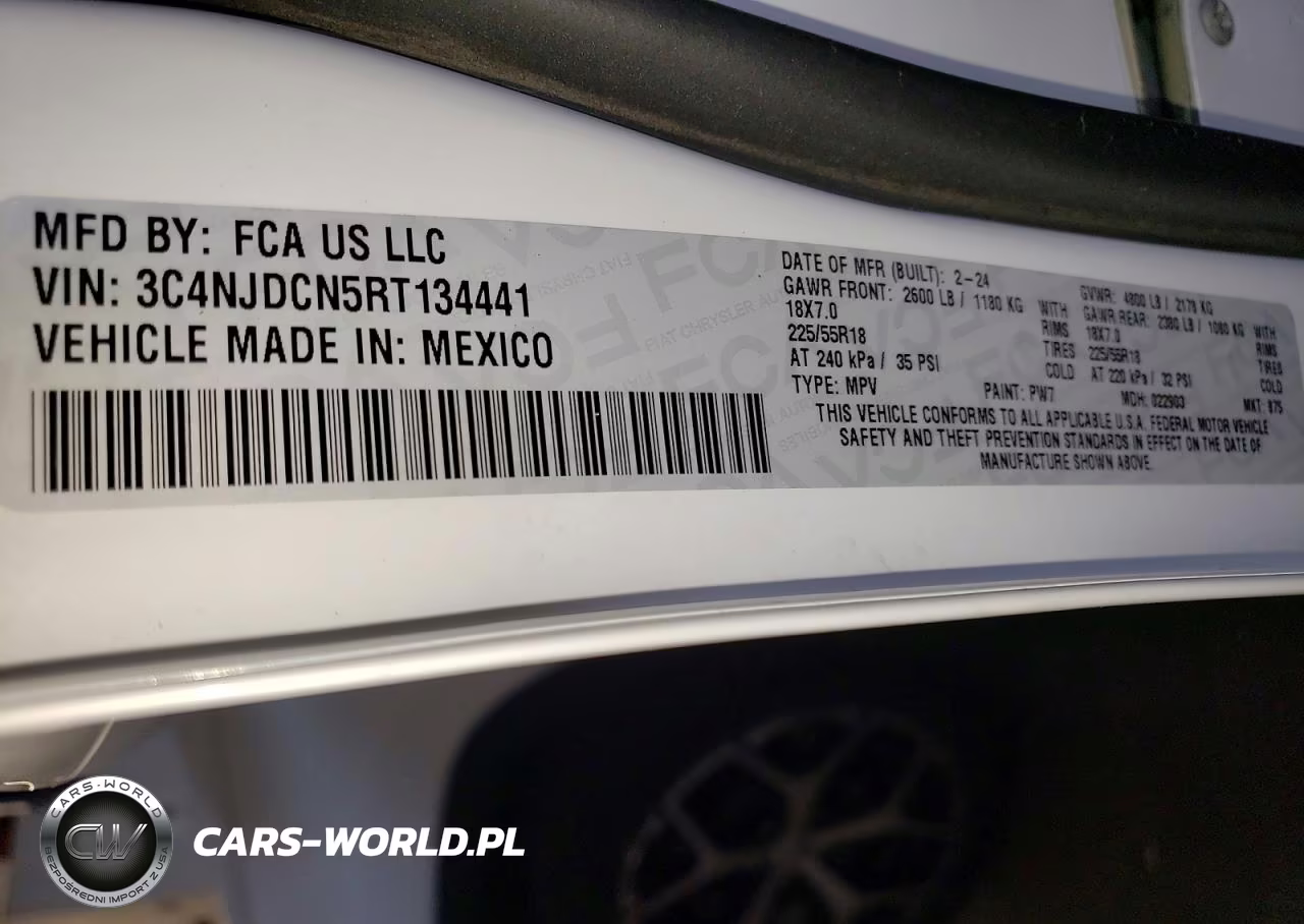 2024 Jeep Compass Limited VIN:3C4NJDCN5RT134441 - 13