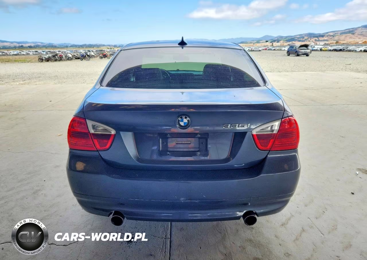 2008 BMW 335 I VIN:WBAVB77528NM06187 - 6