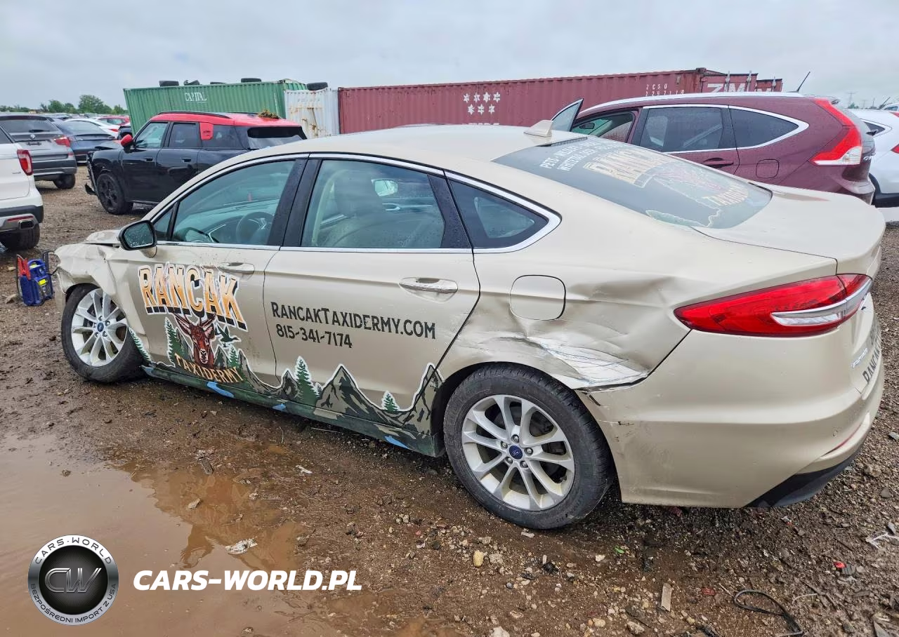 2019 Ford Fusion Sel VIN:3FA6P0MUXKR221245 - 2