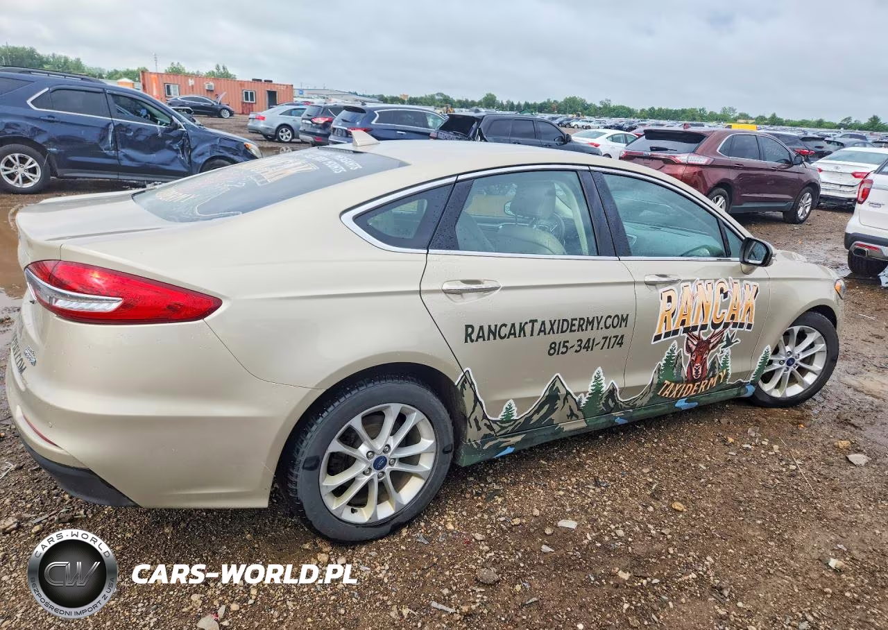 2019 Ford Fusion Sel VIN:3FA6P0MUXKR221245 - 3