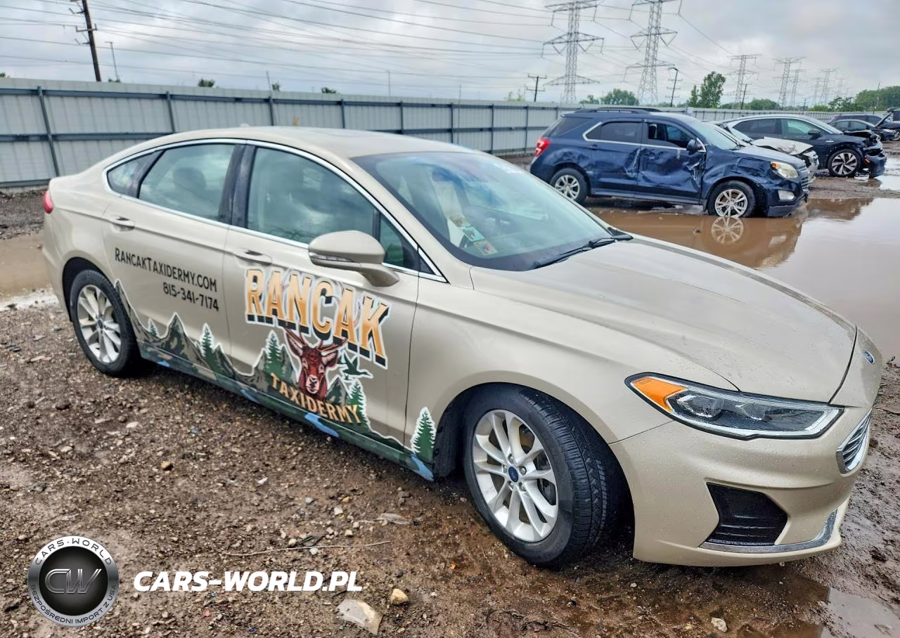 2019 Ford Fusion Sel VIN:3FA6P0MUXKR221245 - 4