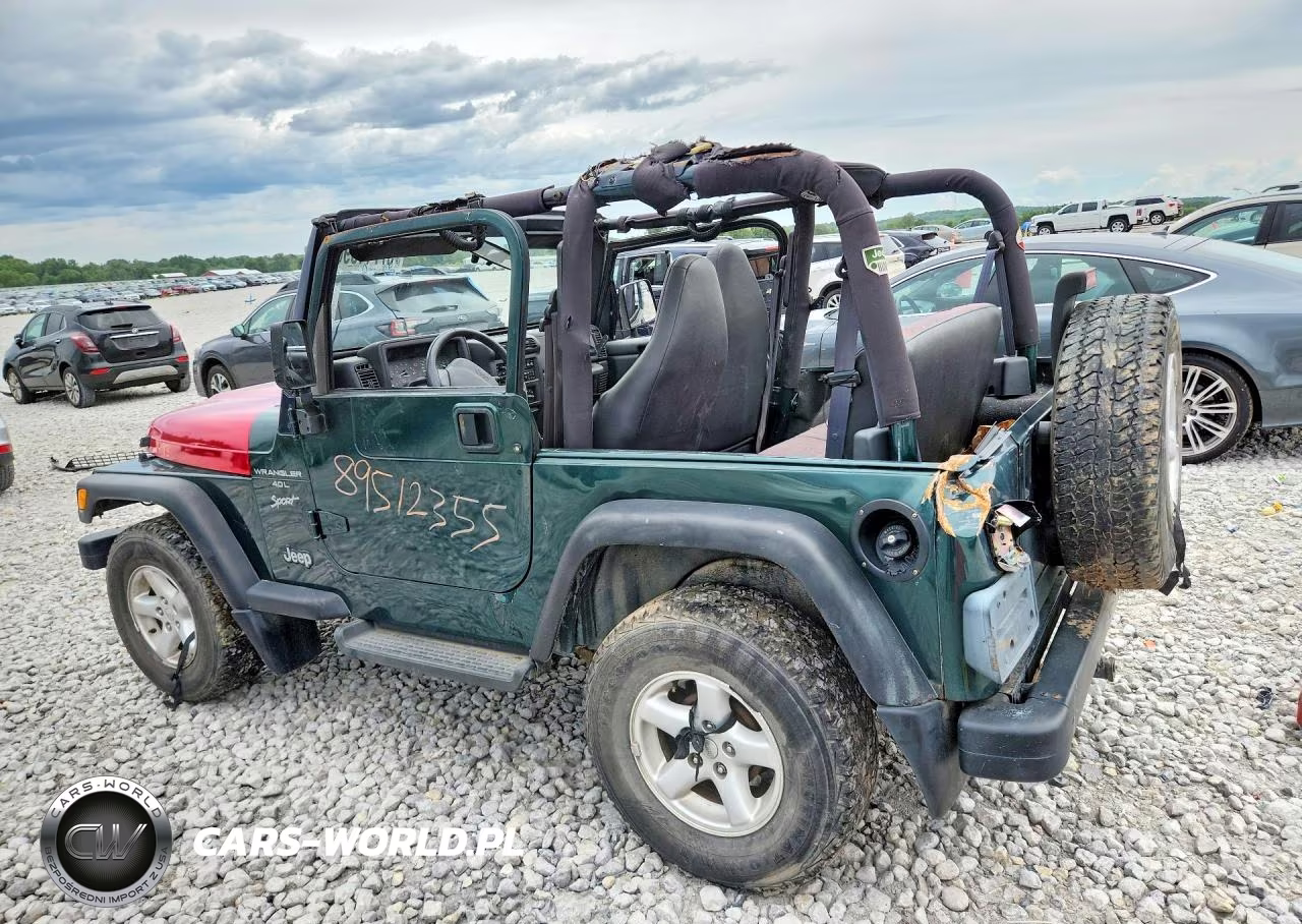 2000 Jeep Wrangler - Tj Sport VIN:1J4FA49S4YP787048 - 2