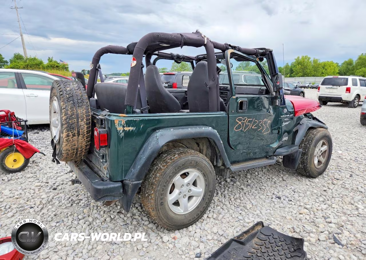 2000 Jeep Wrangler - Tj Sport VIN:1J4FA49S4YP787048 - 3