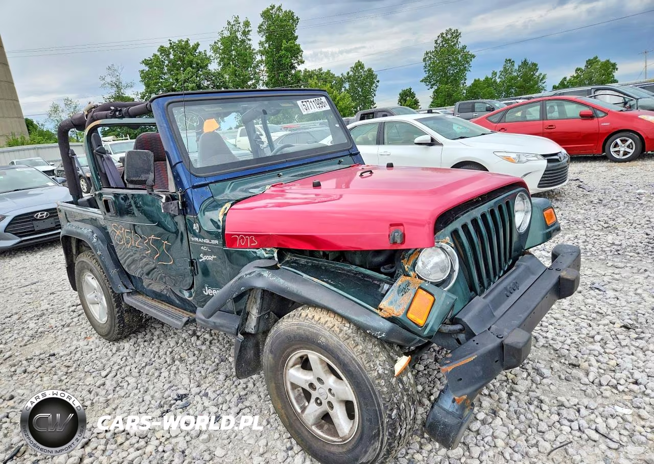 2000 Jeep Wrangler - Tj Sport VIN:1J4FA49S4YP787048 - 4