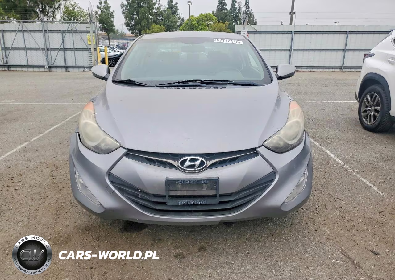 2013 Hyundai Elantra Coupe Gs VIN:KMHDH6AE5DU003638 - 5