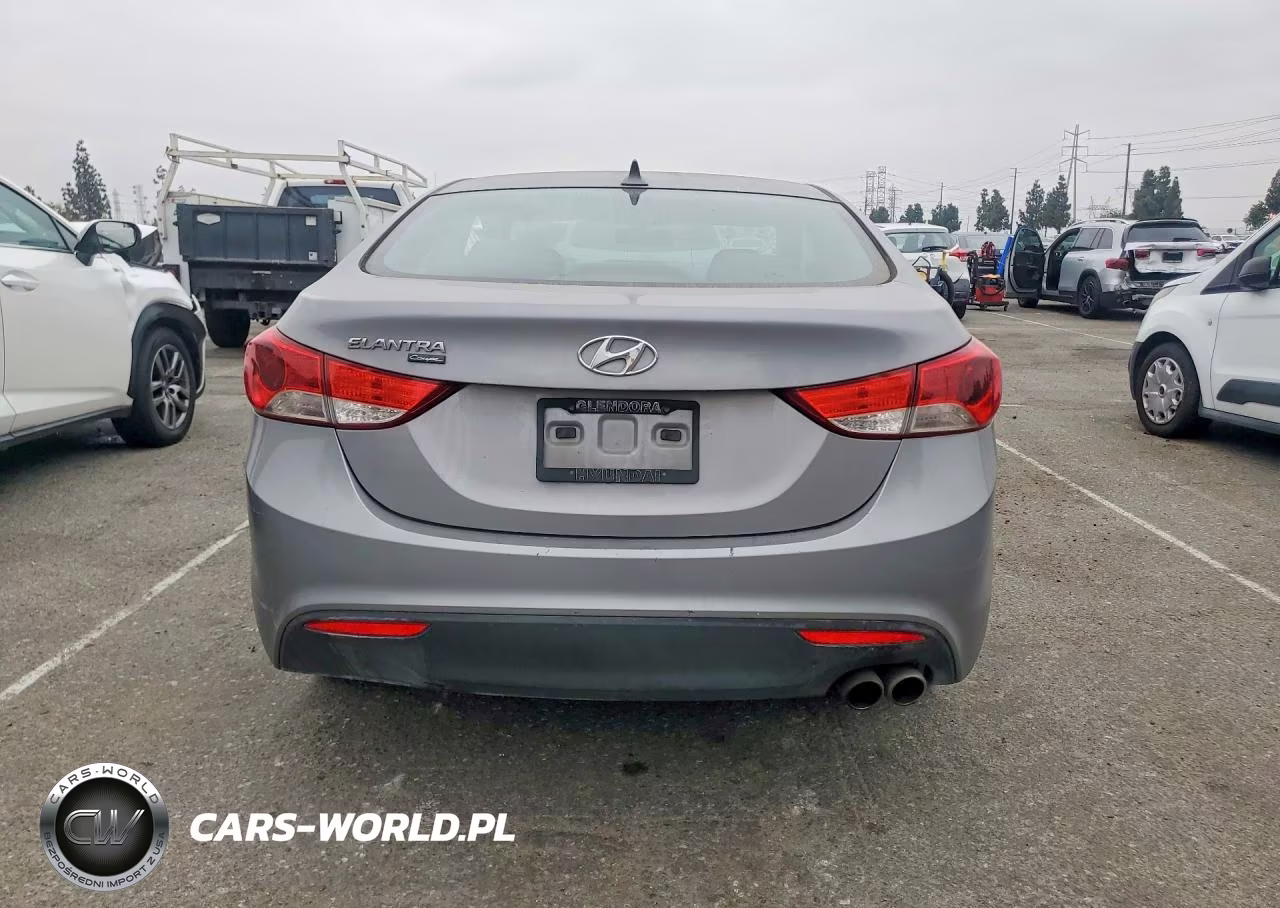 2013 Hyundai Elantra Coupe Gs VIN:KMHDH6AE5DU003638 - 6