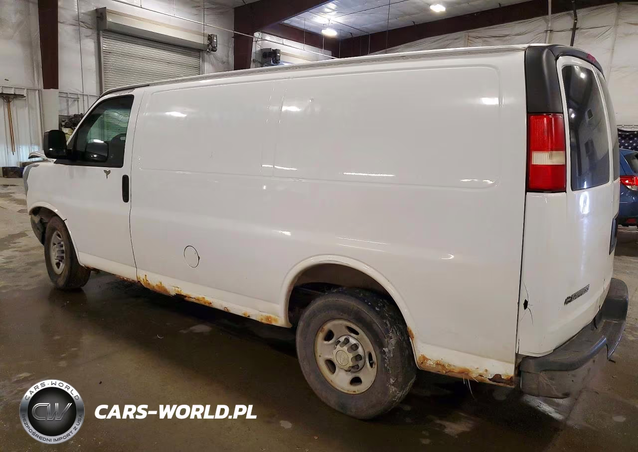 2008 Chevrolet Express 2500 Delivery Van VIN:1GCGG25C581232379 - 2