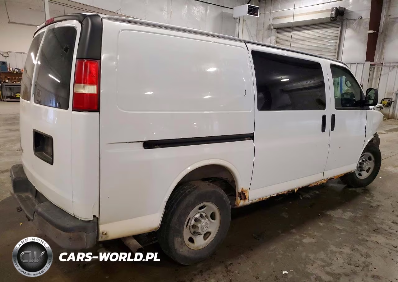2008 Chevrolet Express 2500 Delivery Van VIN:1GCGG25C581232379 - 3