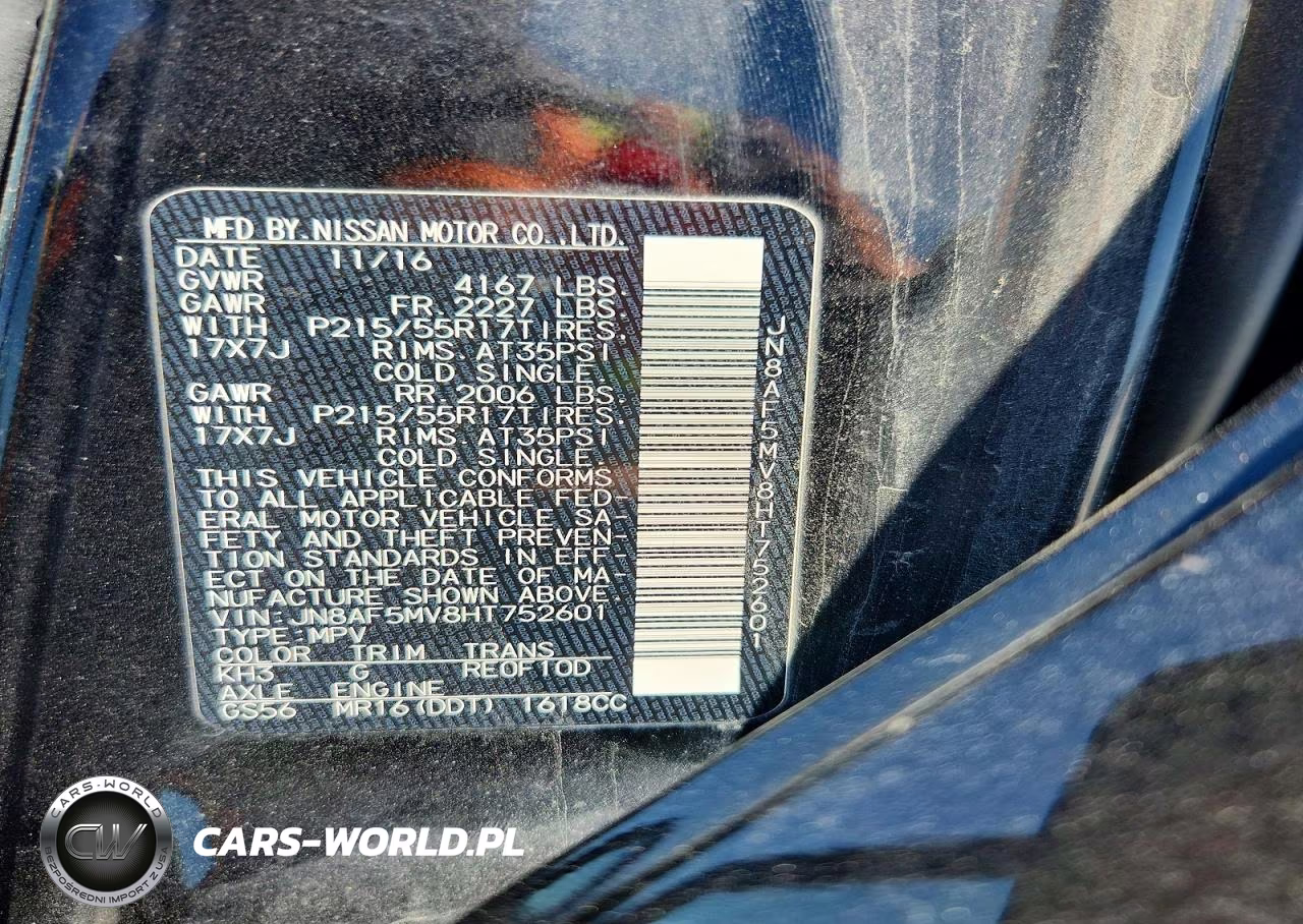 2017 Nissan Juke VIN:JN8AF5MV8HT752601 - 12