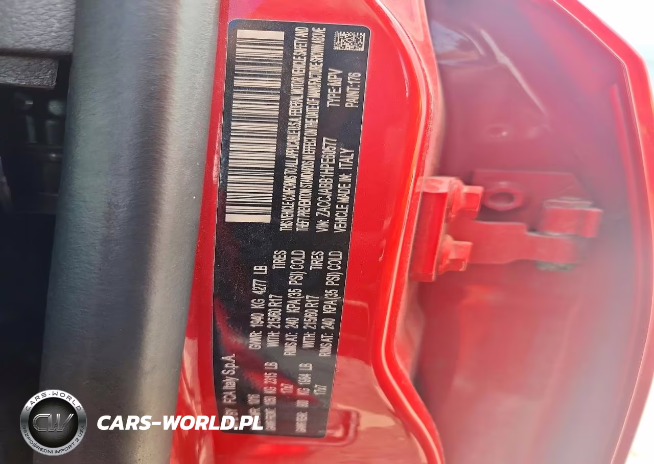 2017 Jeep Renegade Latitude VIN:ZACCJABB1HPE60577 - 13