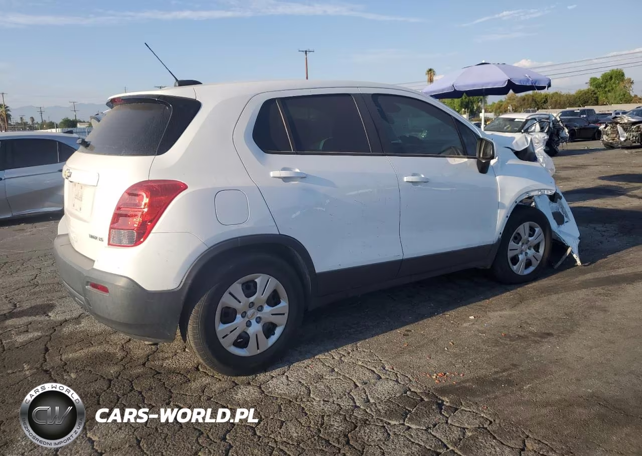 2016 Chevrolet Trax Ls VIN:3GNCJKSB9GL228264 - 3