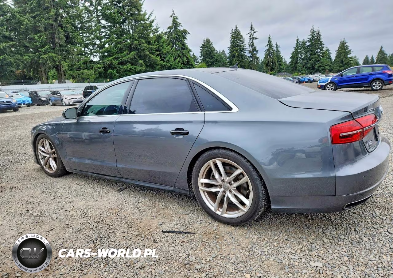 2017 Audi A8 L Quattro VIN:WAU44AFD5HN006975 - 2