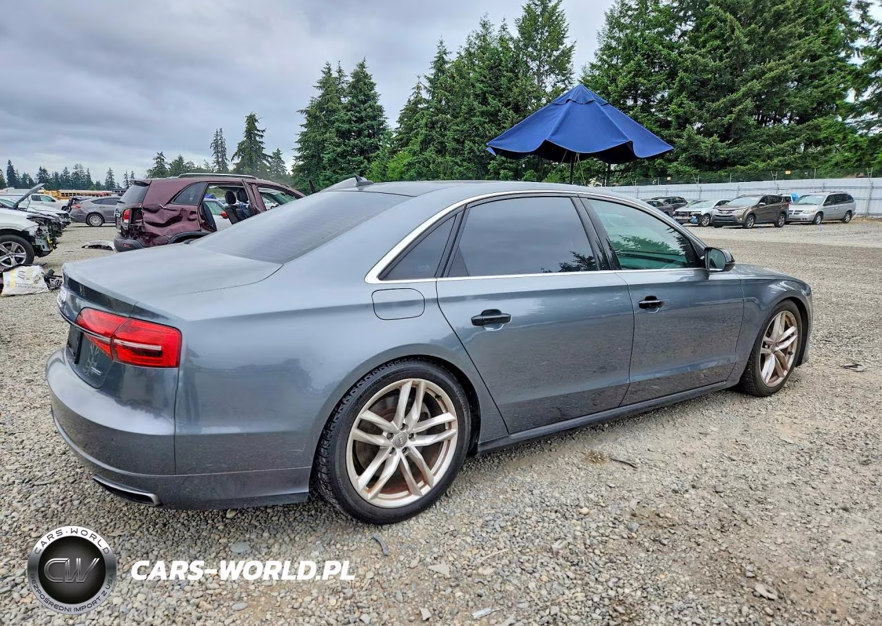 2017 Audi A8 L Quattro VIN:WAU44AFD5HN006975 - 3
