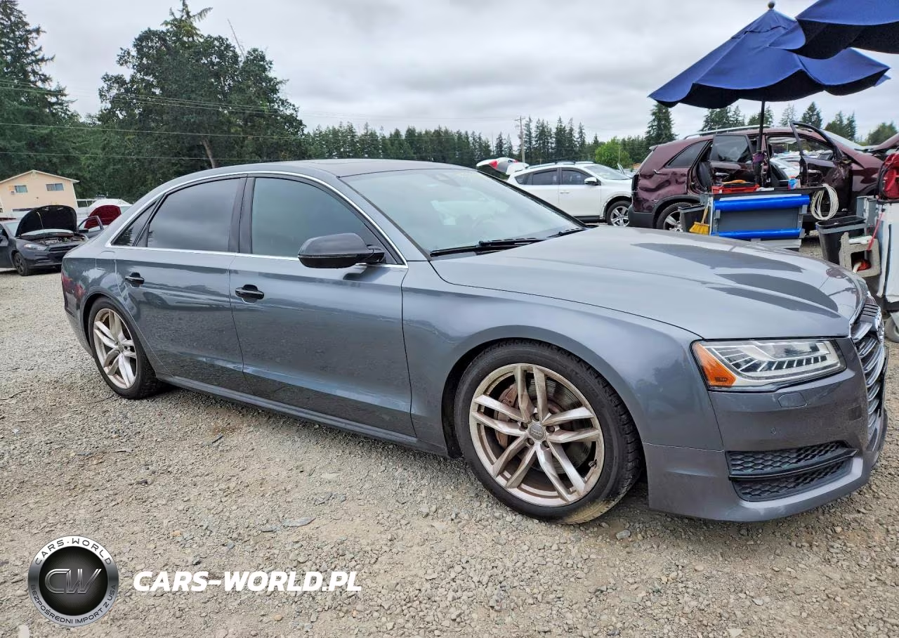 2017 Audi A8 L Quattro VIN:WAU44AFD5HN006975 - 4