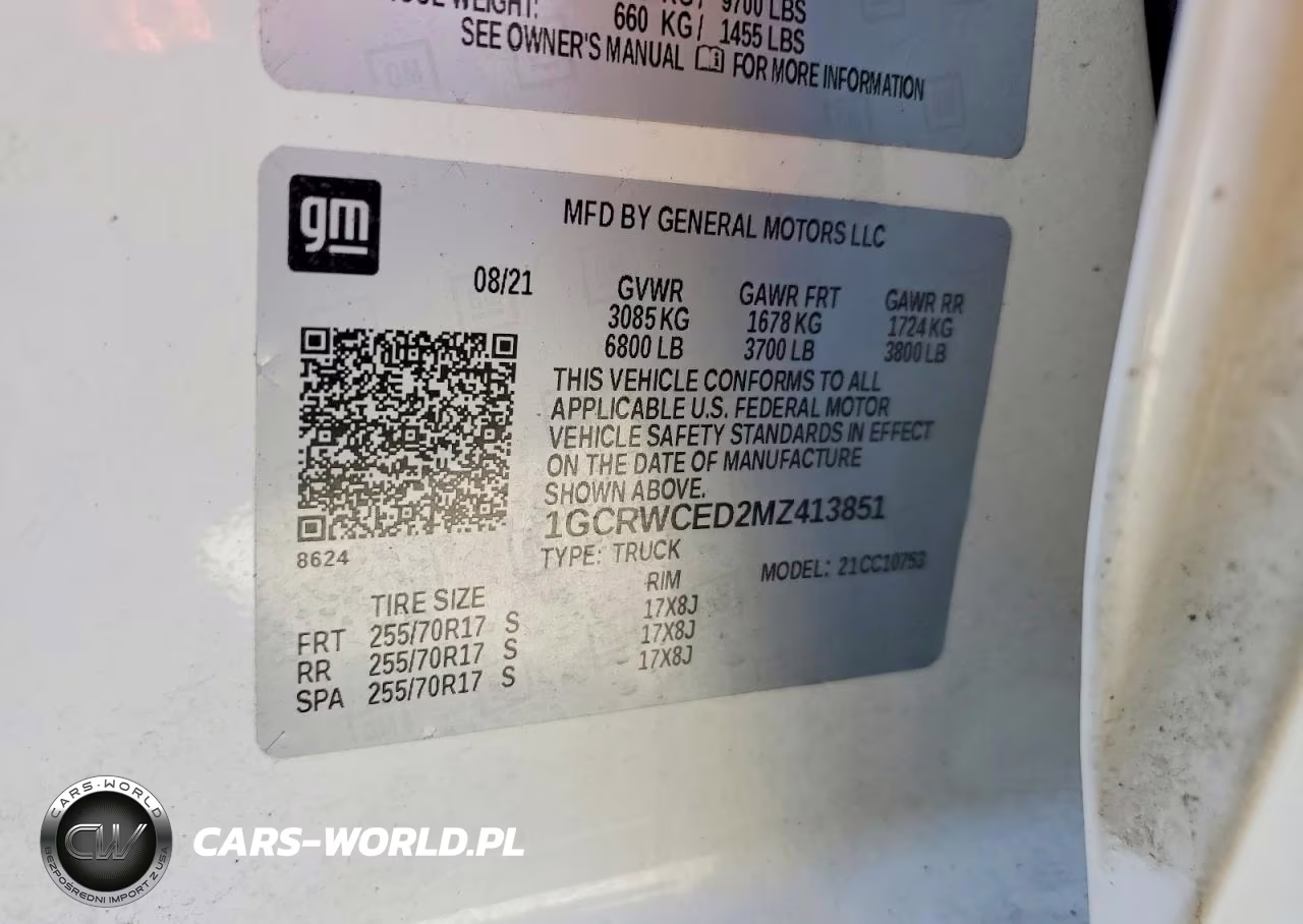2021 Chevrolet Silverado C1500 Lt VIN:1GCRWCED2MZ413851 - 12
