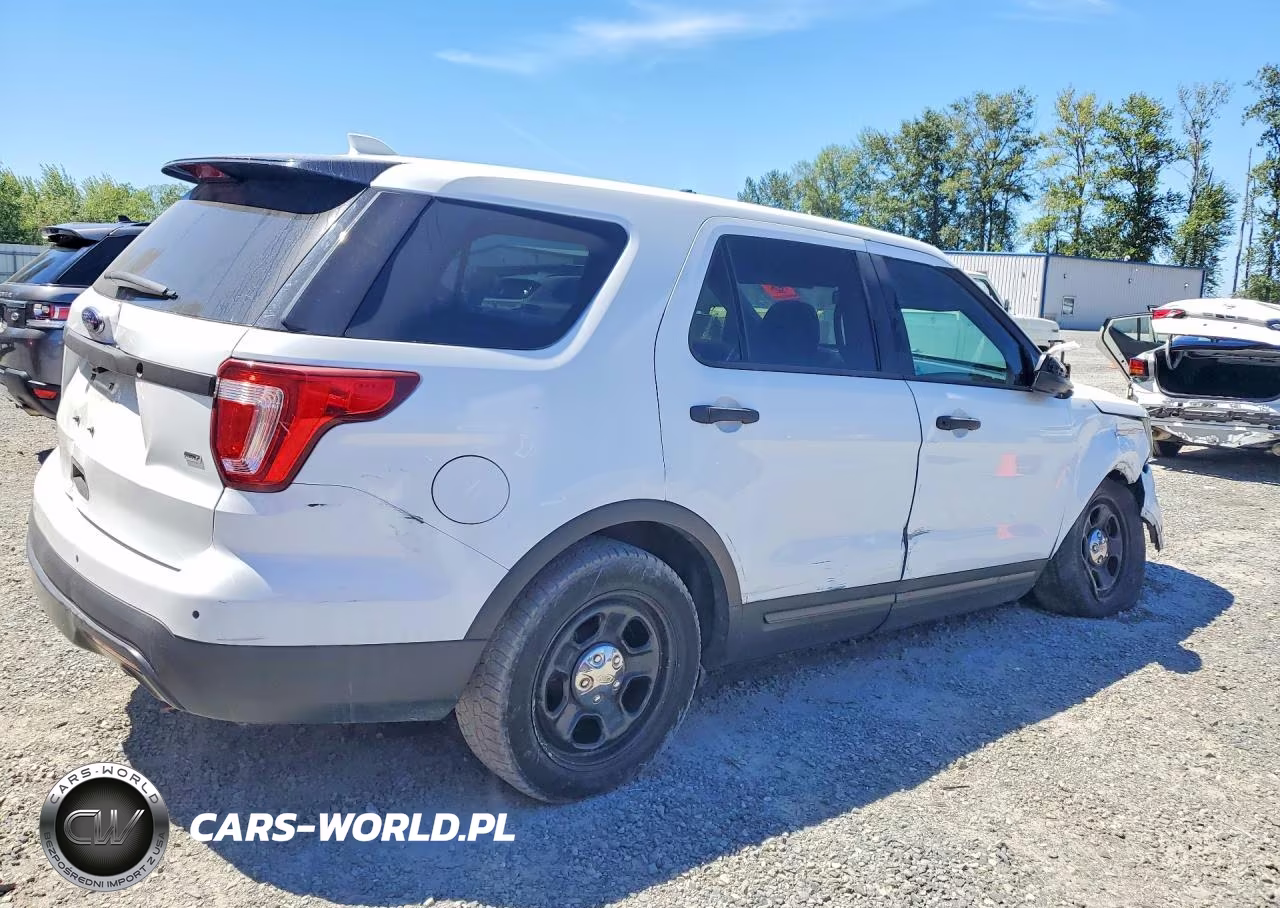 2016 Ford Explorer Police Interceptor VIN:1FM5K8AR1GGC08445 - 3