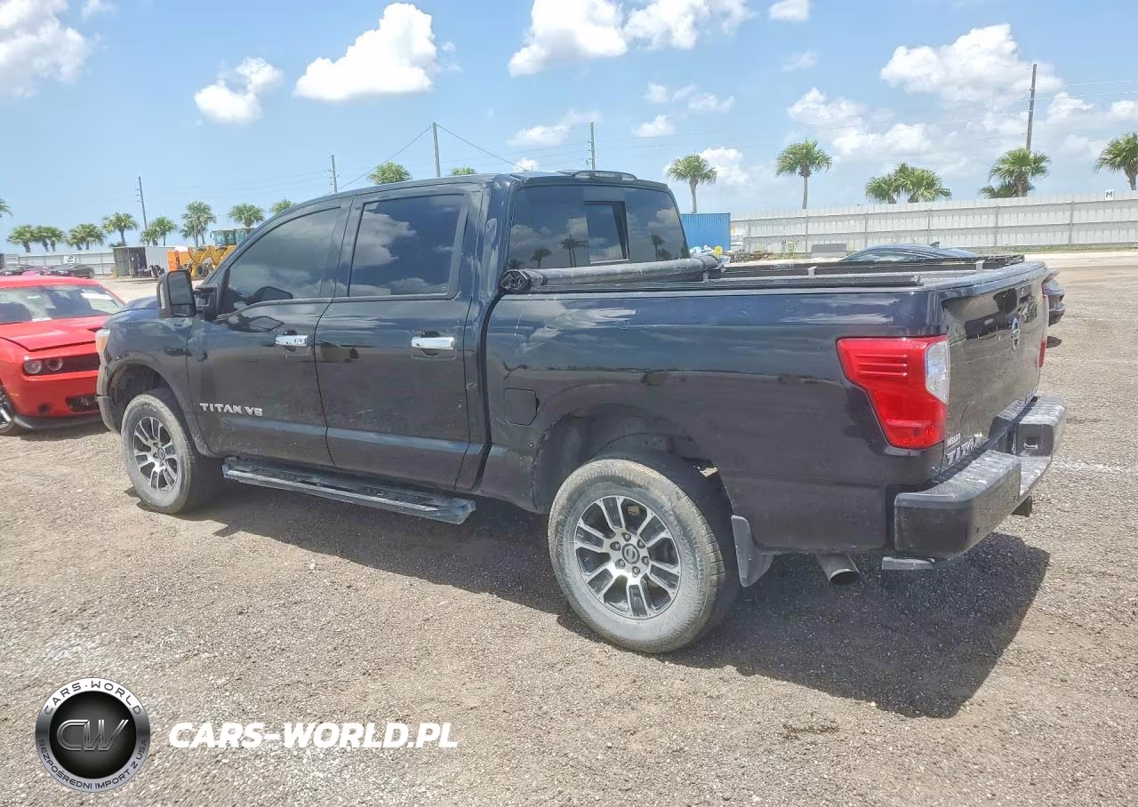 2020 Nissan Titan Sv VIN:1N6AA1ED7LN503581 - 2