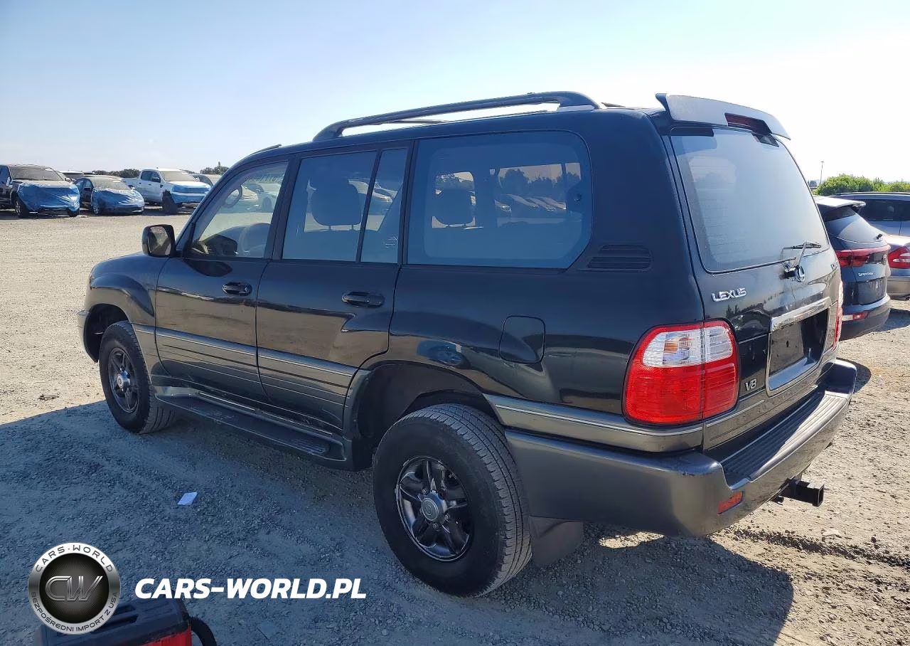 2001 Lexus Lx 470 VIN:JTJHT00W913500038 - 2