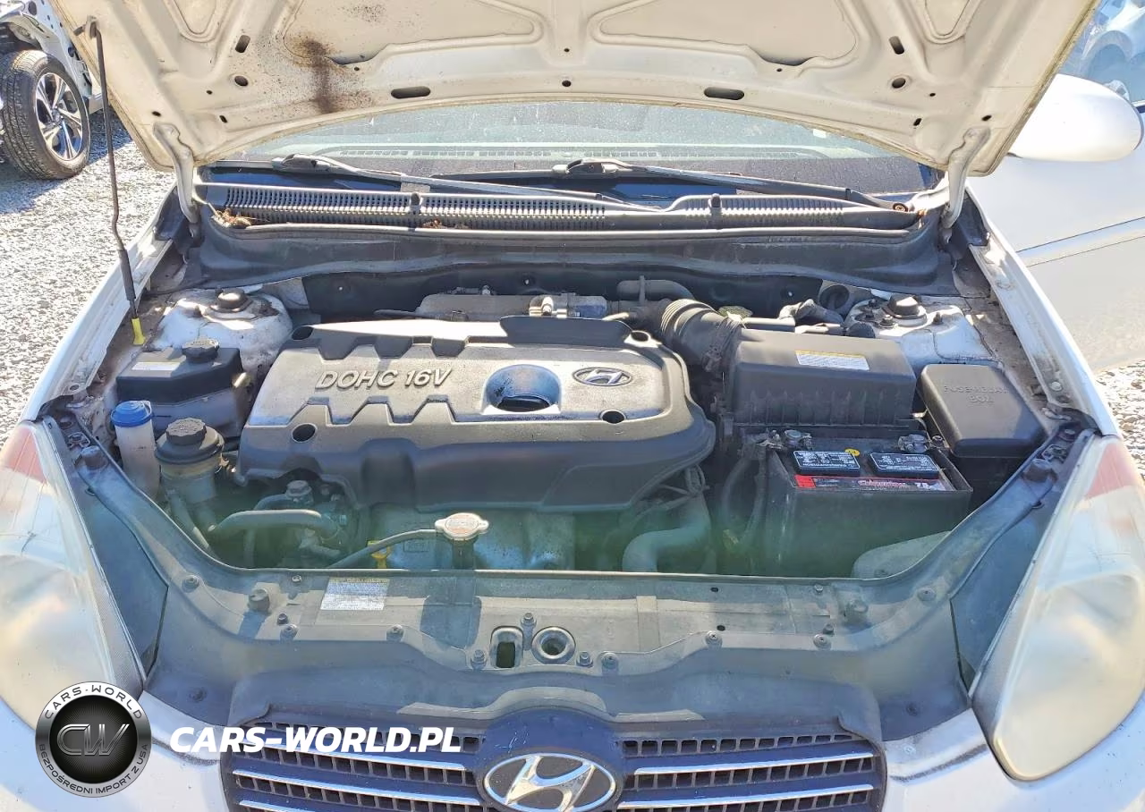 2007 Hyundai Accent Gls VIN:KMHCN46C27U139360 - 11