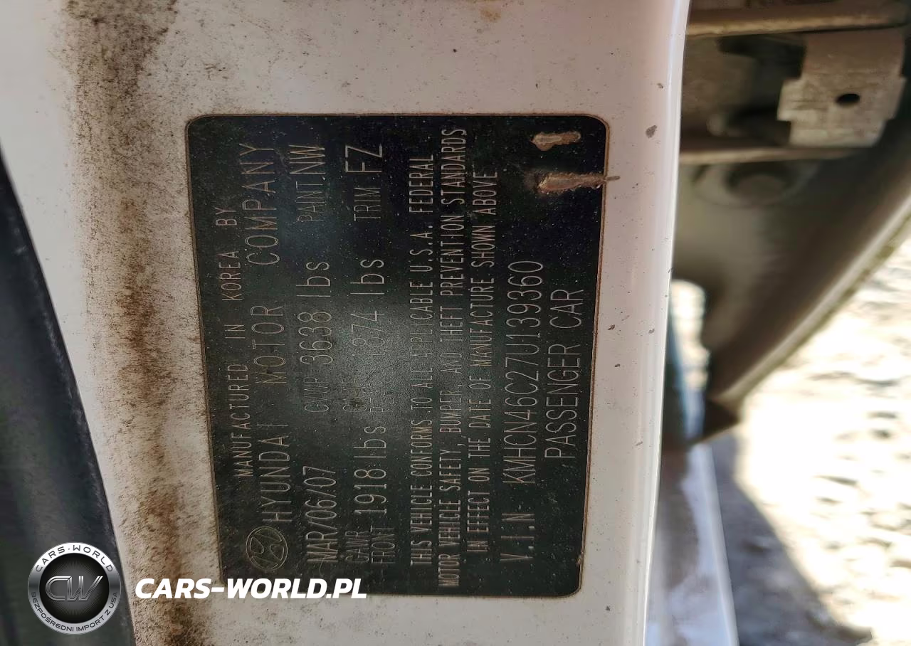 2007 Hyundai Accent Gls VIN:KMHCN46C27U139360 - 13