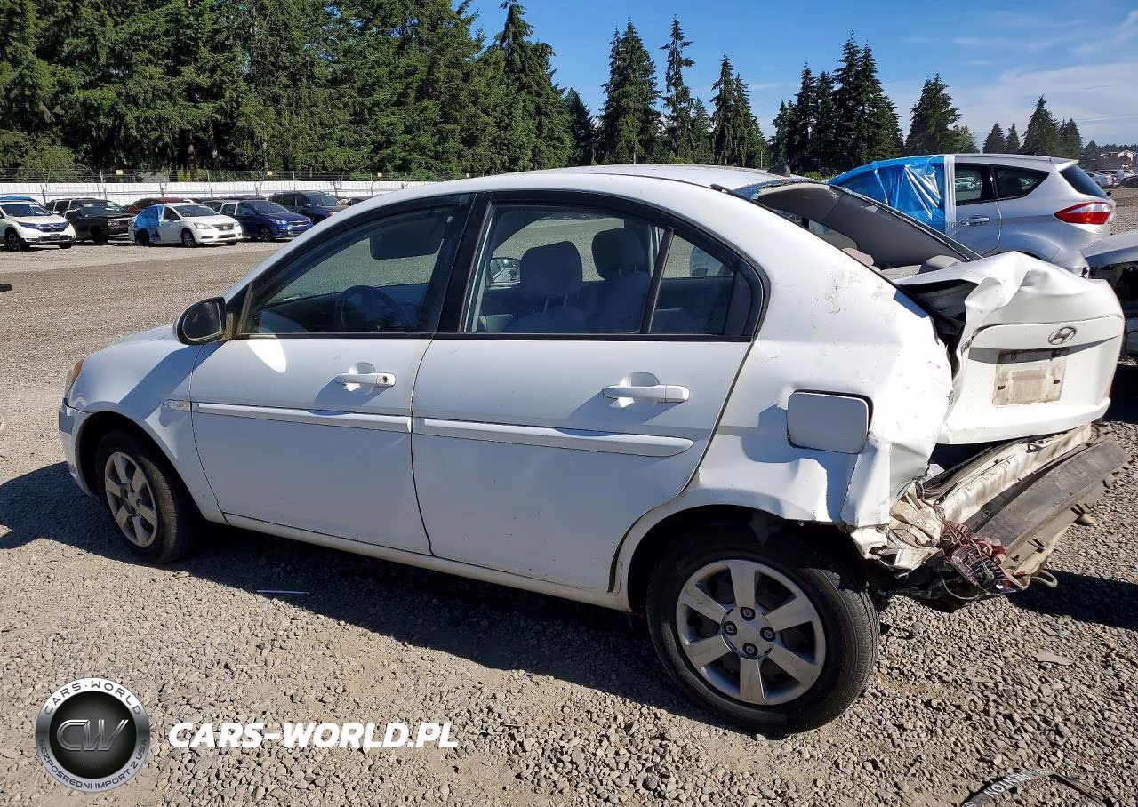 2007 Hyundai Accent Gls VIN:KMHCN46C27U139360 - 2