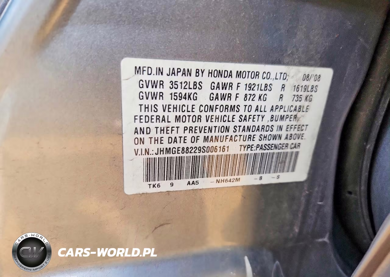 2009 Honda Fit VIN:JHMGE88229S006161 - 13