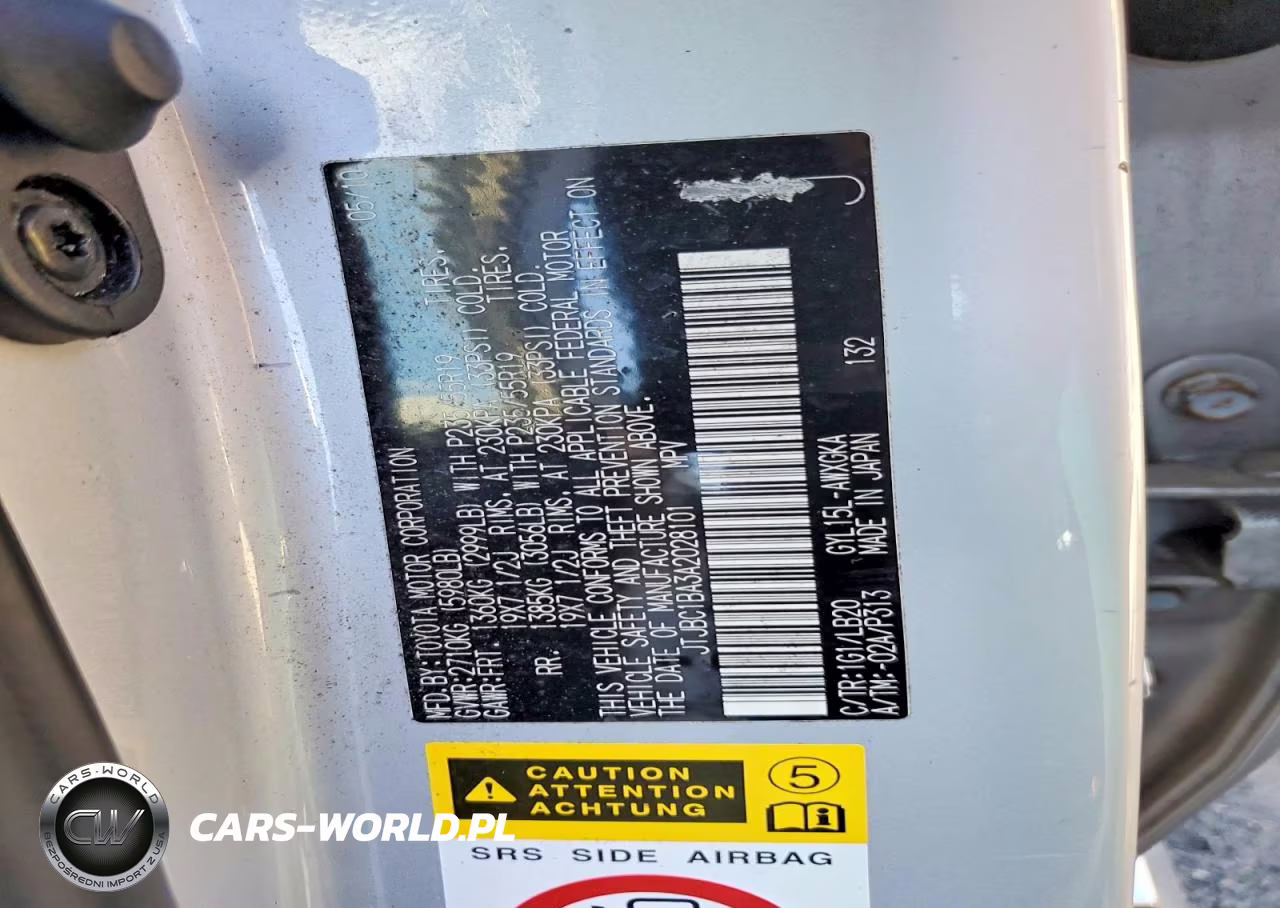 2010 Lexus Rx 450H VIN:JTJBC1BA3A2028101 - 12