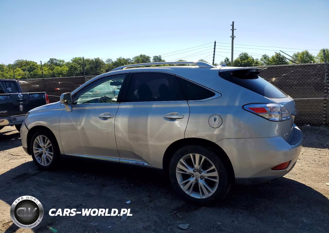 2010 Lexus Rx 450H VIN:JTJBC1BA3A2028101 - 2
