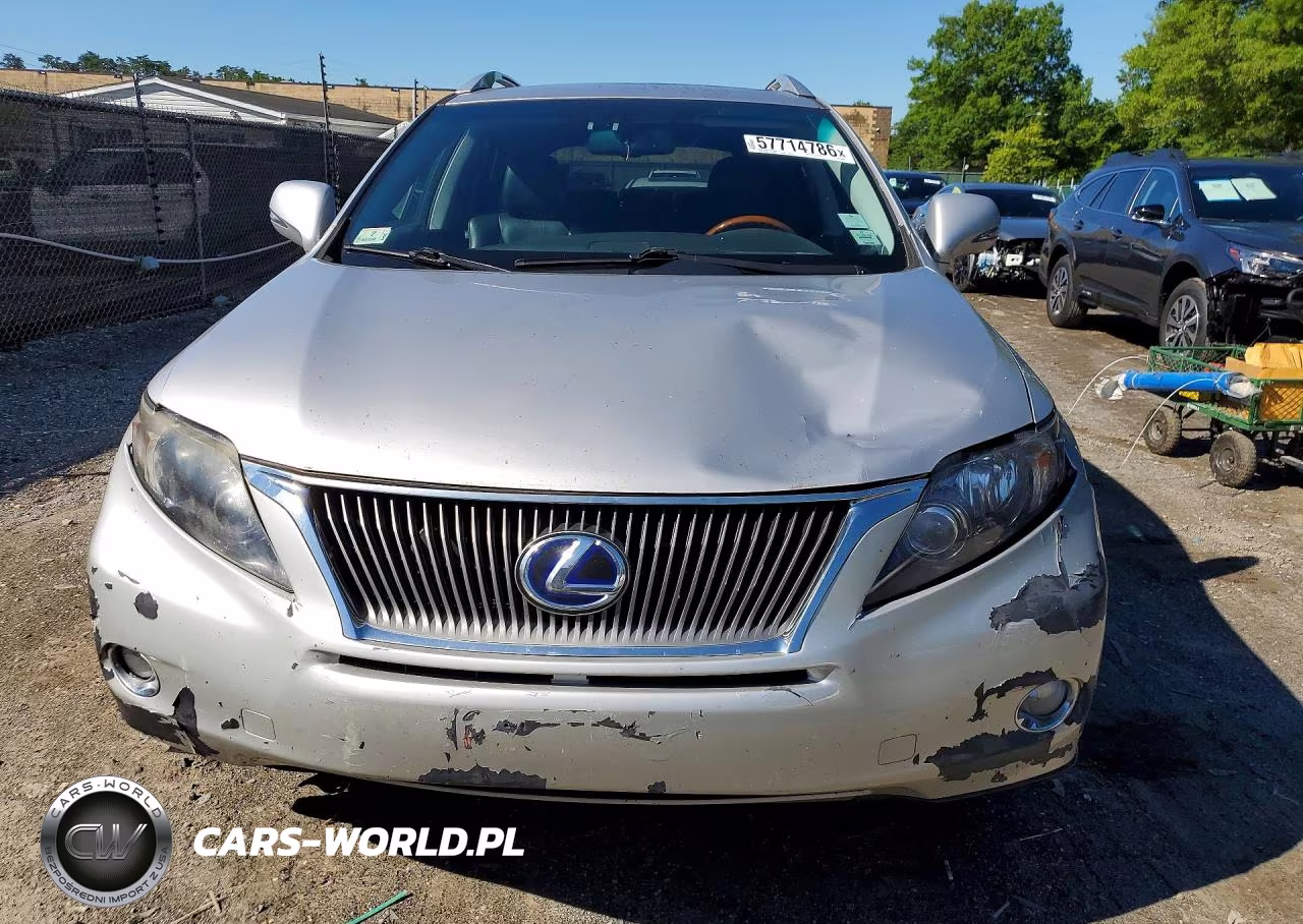 2010 Lexus Rx 450H VIN:JTJBC1BA3A2028101 - 5