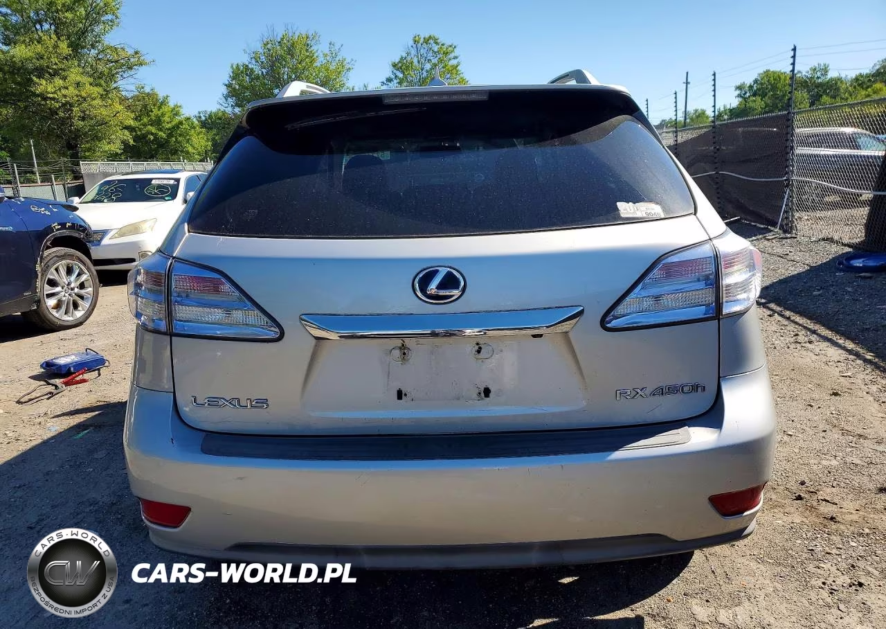 2010 Lexus Rx 450H VIN:JTJBC1BA3A2028101 - 6