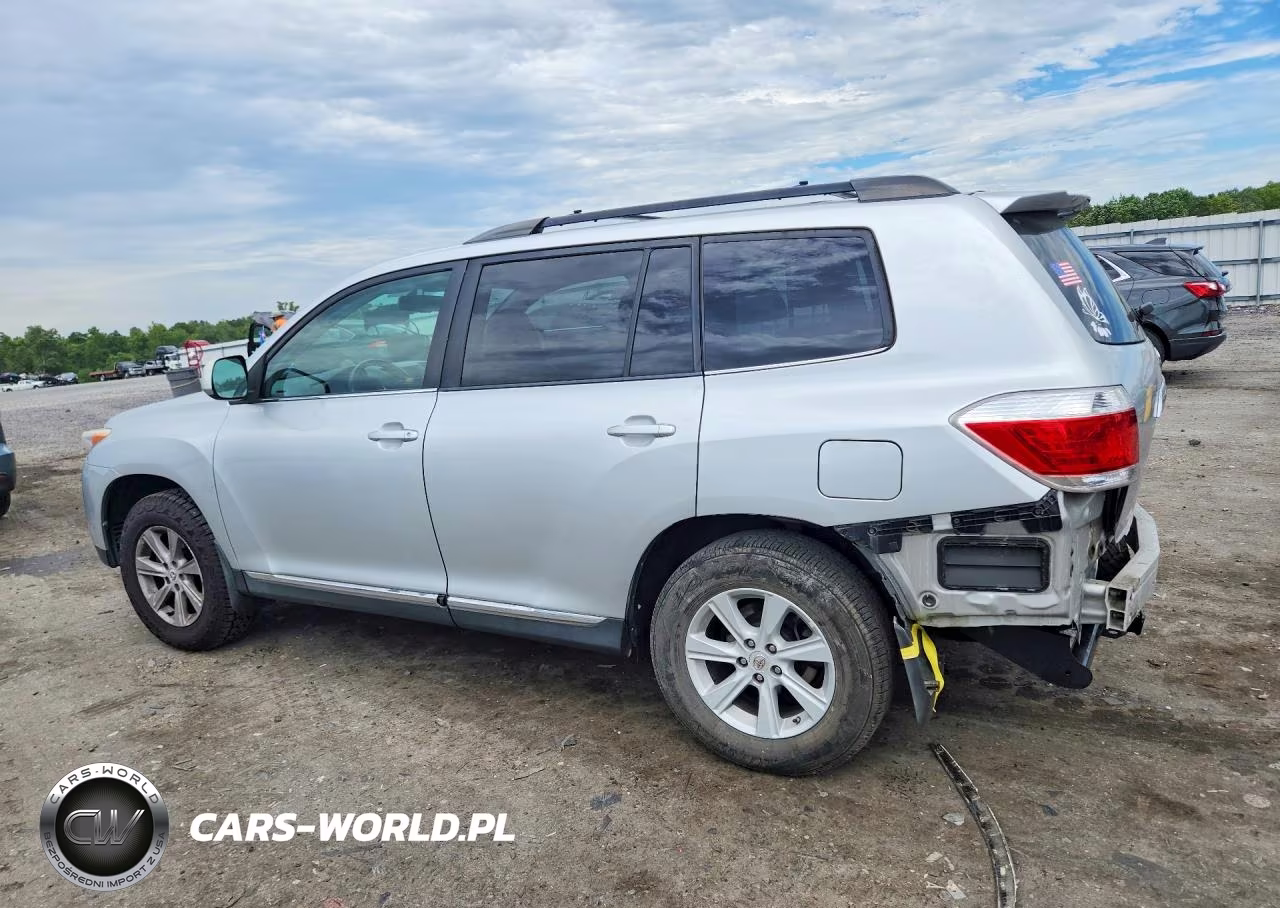 2012 Toyota Highlander Se VIN:5TDBK3EH1CS143396 - 2