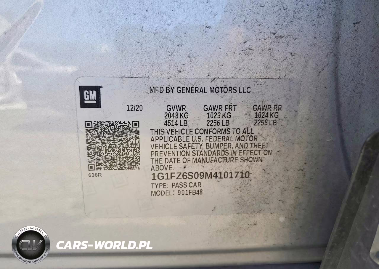 2021 Chevrolet Bolt Ev Premier VIN:1G1FZ6S09M4101710 - 12