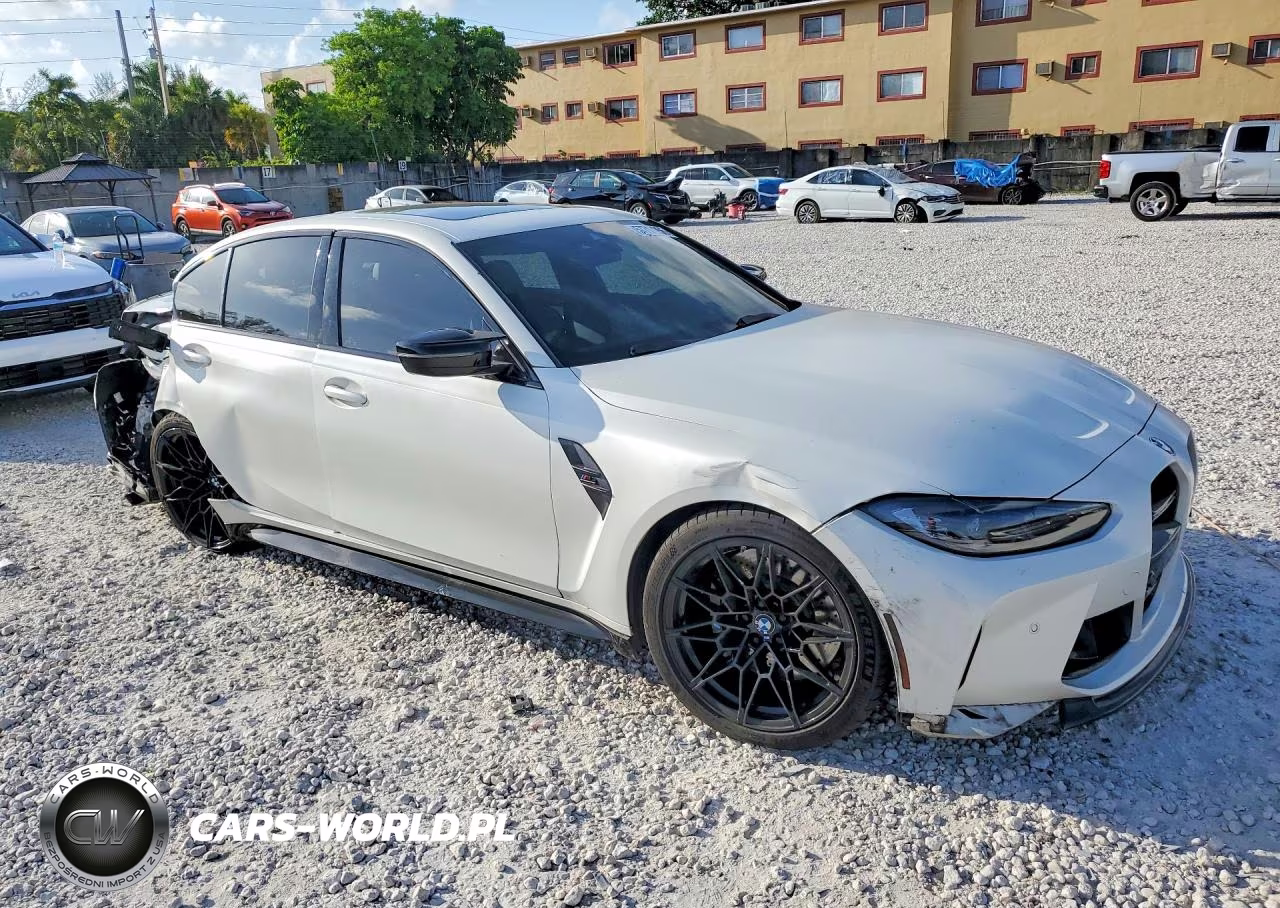 2021 BMW M3 Competition VIN:WBS33AY05MFL34986 - 4