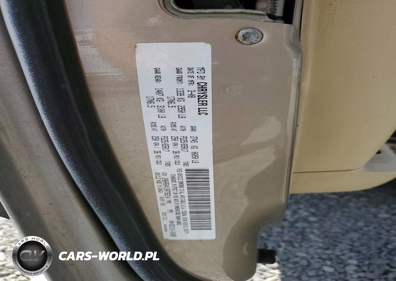 2008 Chrysler Town & Country Limited VIN:2A8HR64X18R736314 - 13