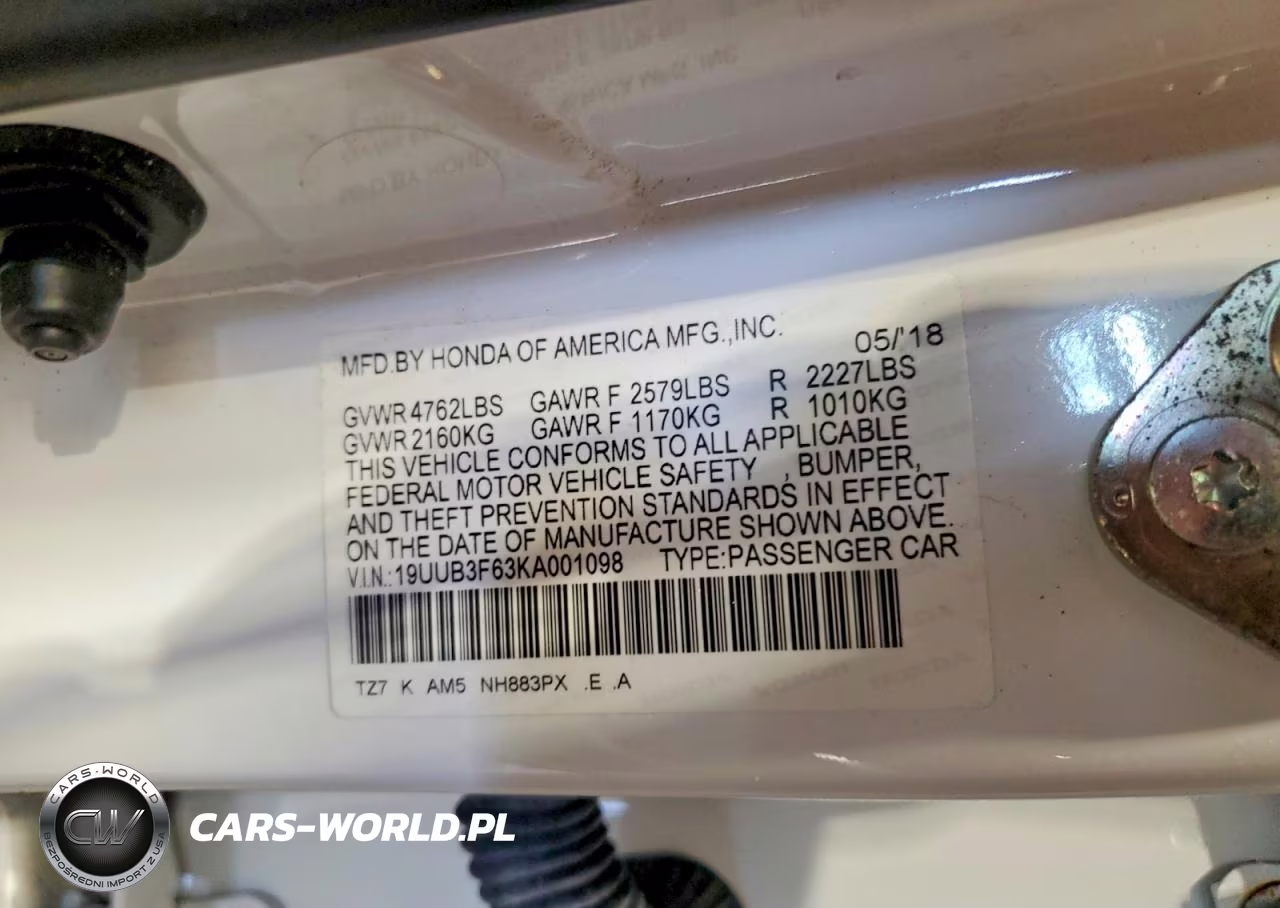 2019 Acura Tlx Technology VIN:19UUB3F63KA001098 - 12