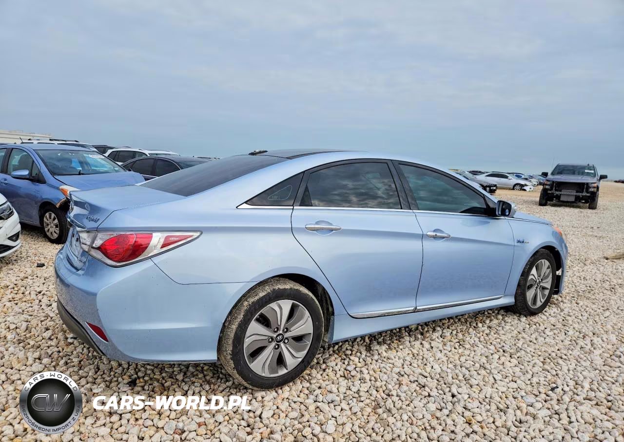 2015 Hyundai Sonata Hybrid Limited VIN:KMHEC4A48FA123307 - 3