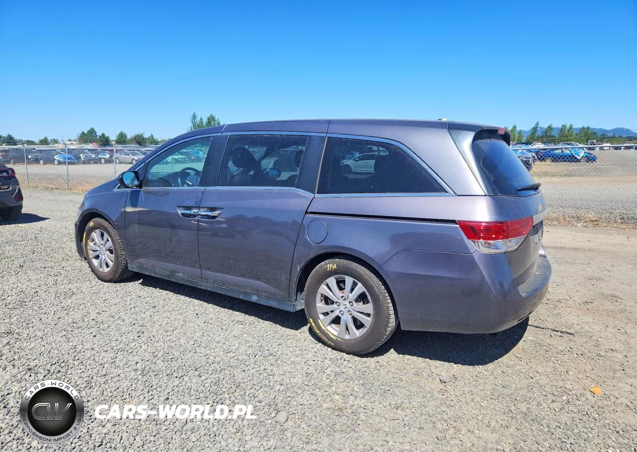 2016 Honda Odyssey Exl VIN:5FNRL5H65GB100840 - 2