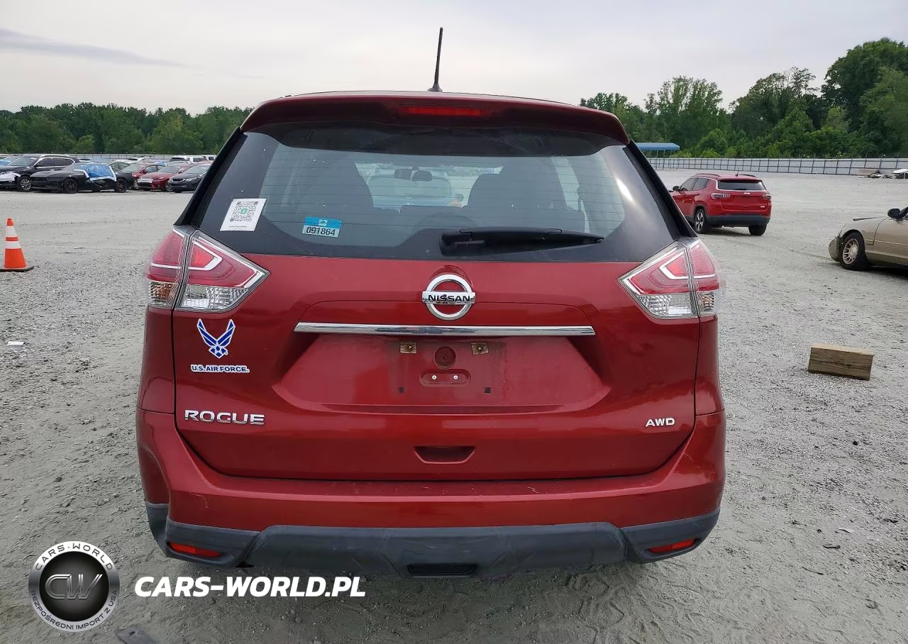2016 Nissan Rogue S VIN:5N1AT2MV7GC802935 - 6