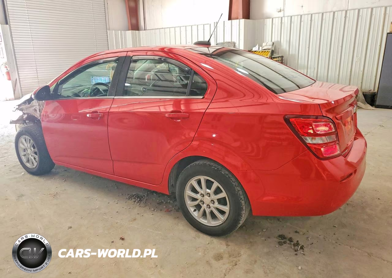 2020 Chevrolet Sonic Lt VIN:1G1JD5SB8L4122387 - 2
