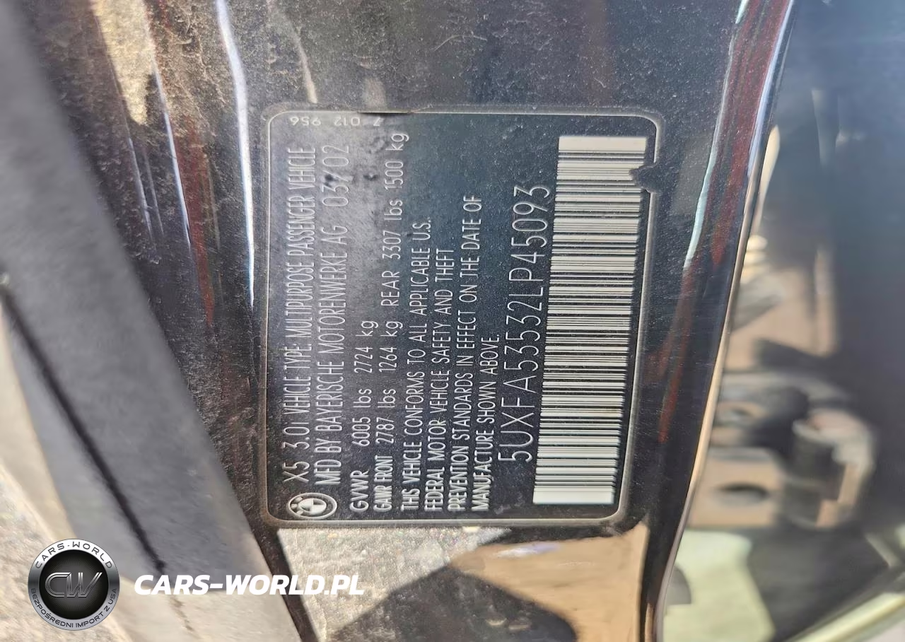 2002 BMW X5 3.0I VIN:5UXFA53532LP45093 - 12