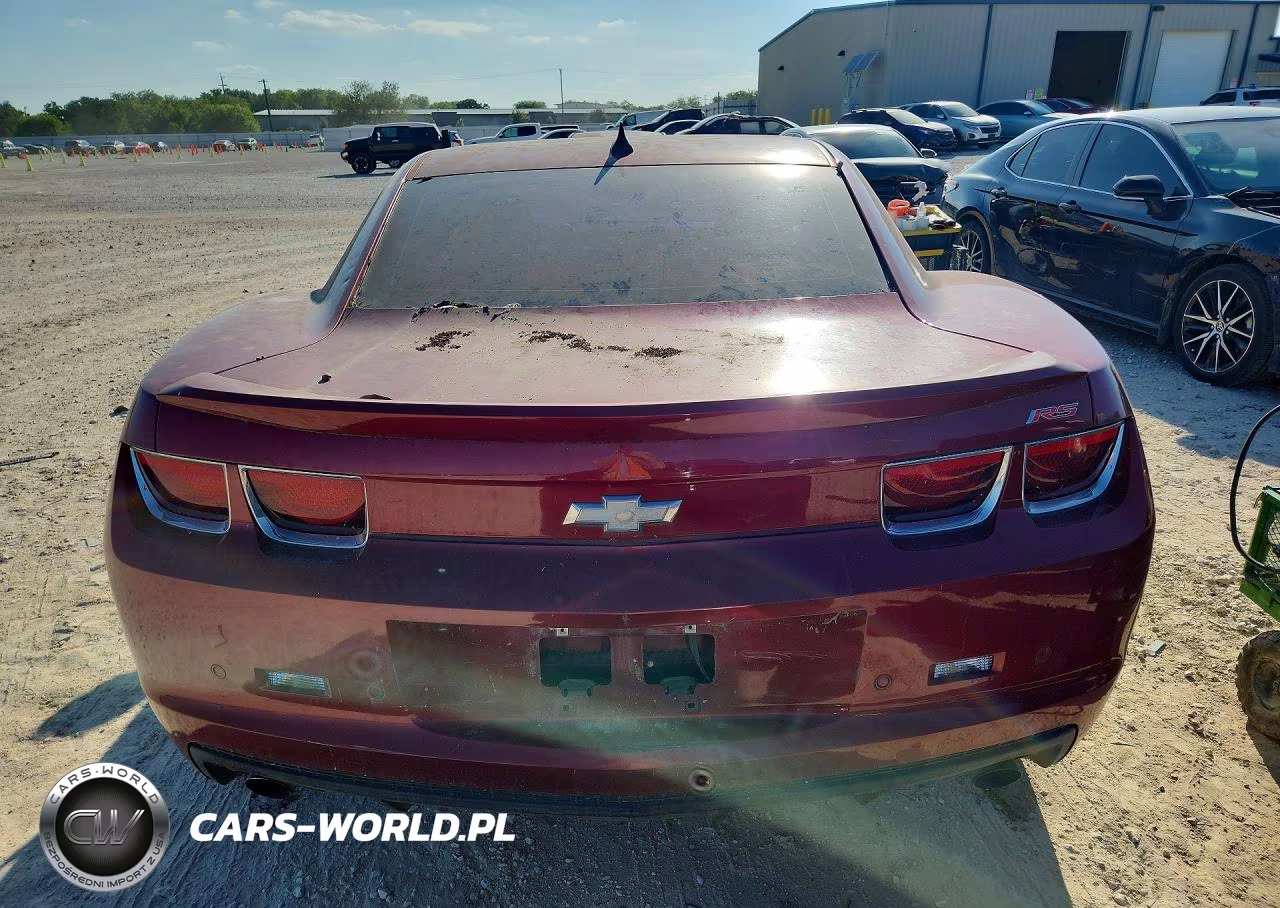 2010 Chevrolet Camaro Lt VIN:2G1FC1EV4A9165187 - 6