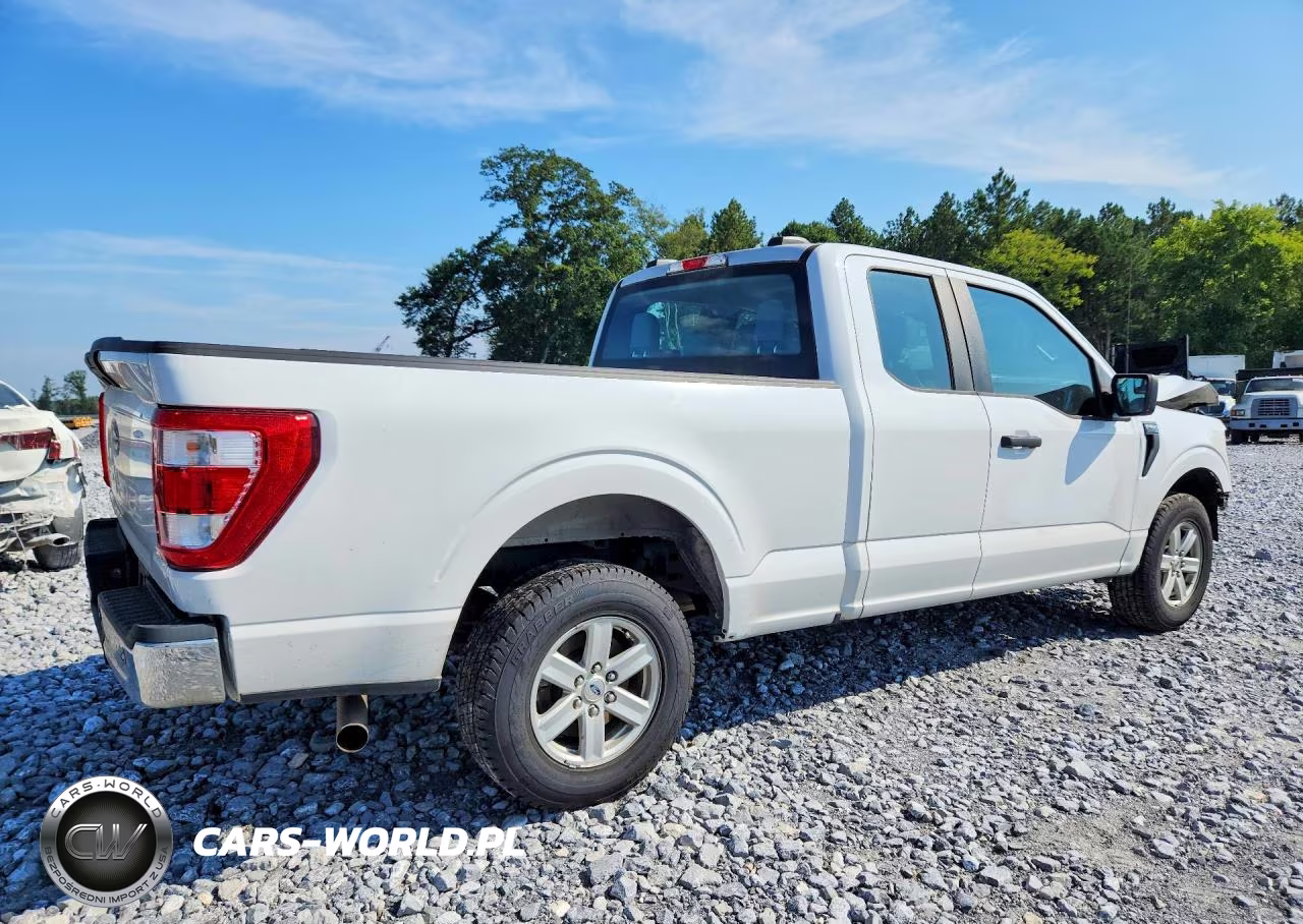 2022 Ford F150 Super Cab VIN:1FTEX1C51NKF25885 - 3