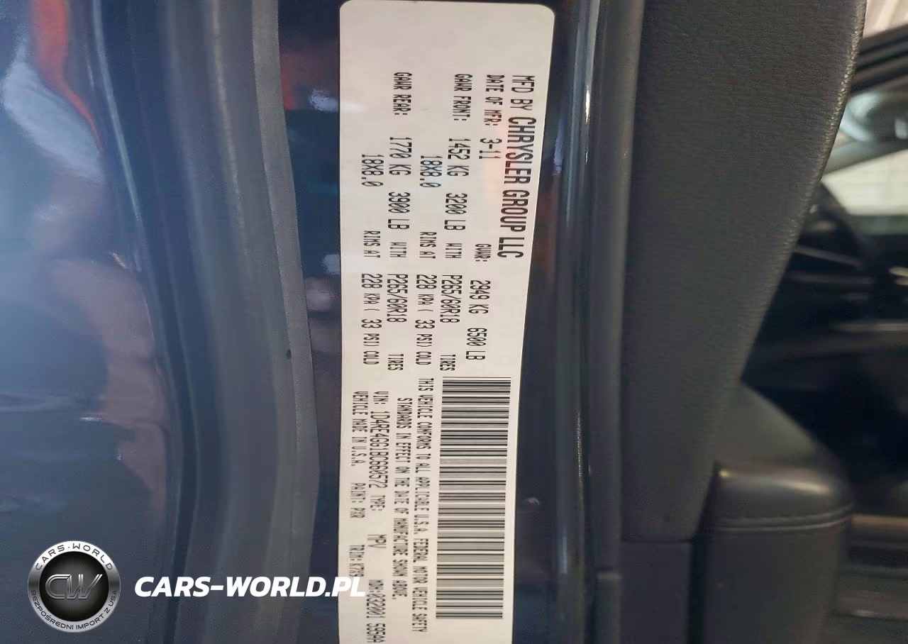 2011 Dodge Durango Crew VIN:1D4RE4GG1BC660572 - 13