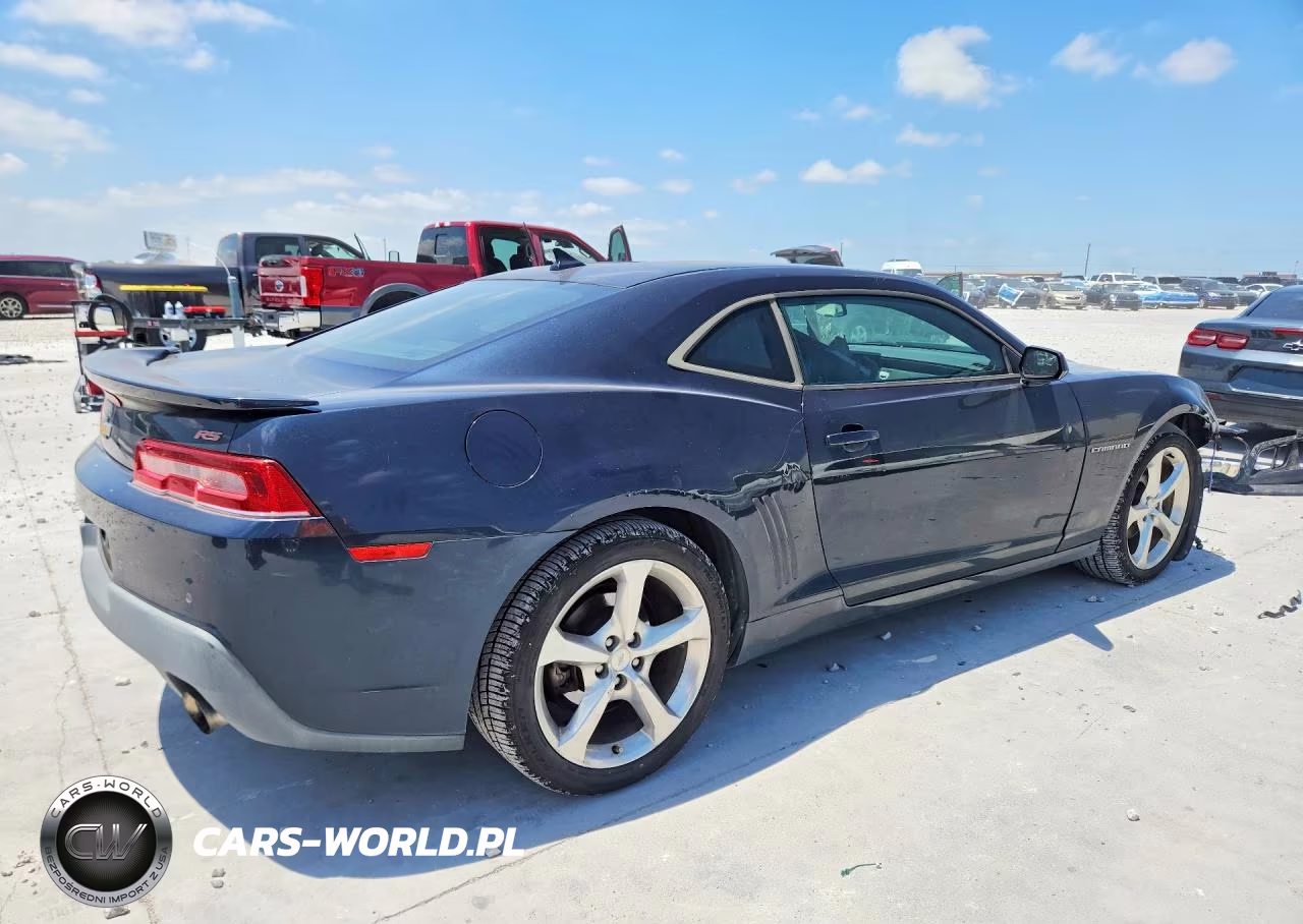 2014 Chevrolet Camaro Lt VIN:2G1FB1E34E9231826 - 3