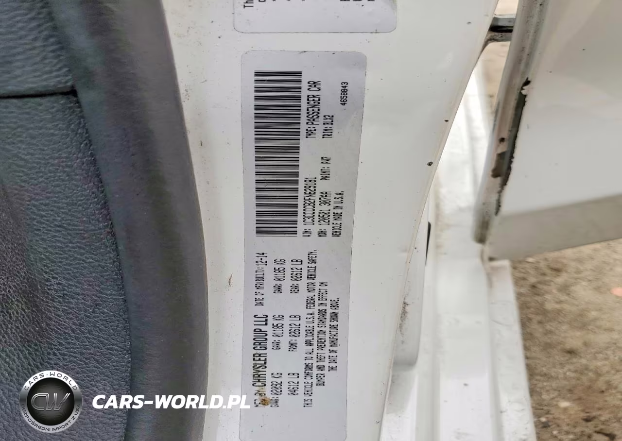 2015 Chrysler 200 C VIN:1C3CCCCB2FN629181 - 12