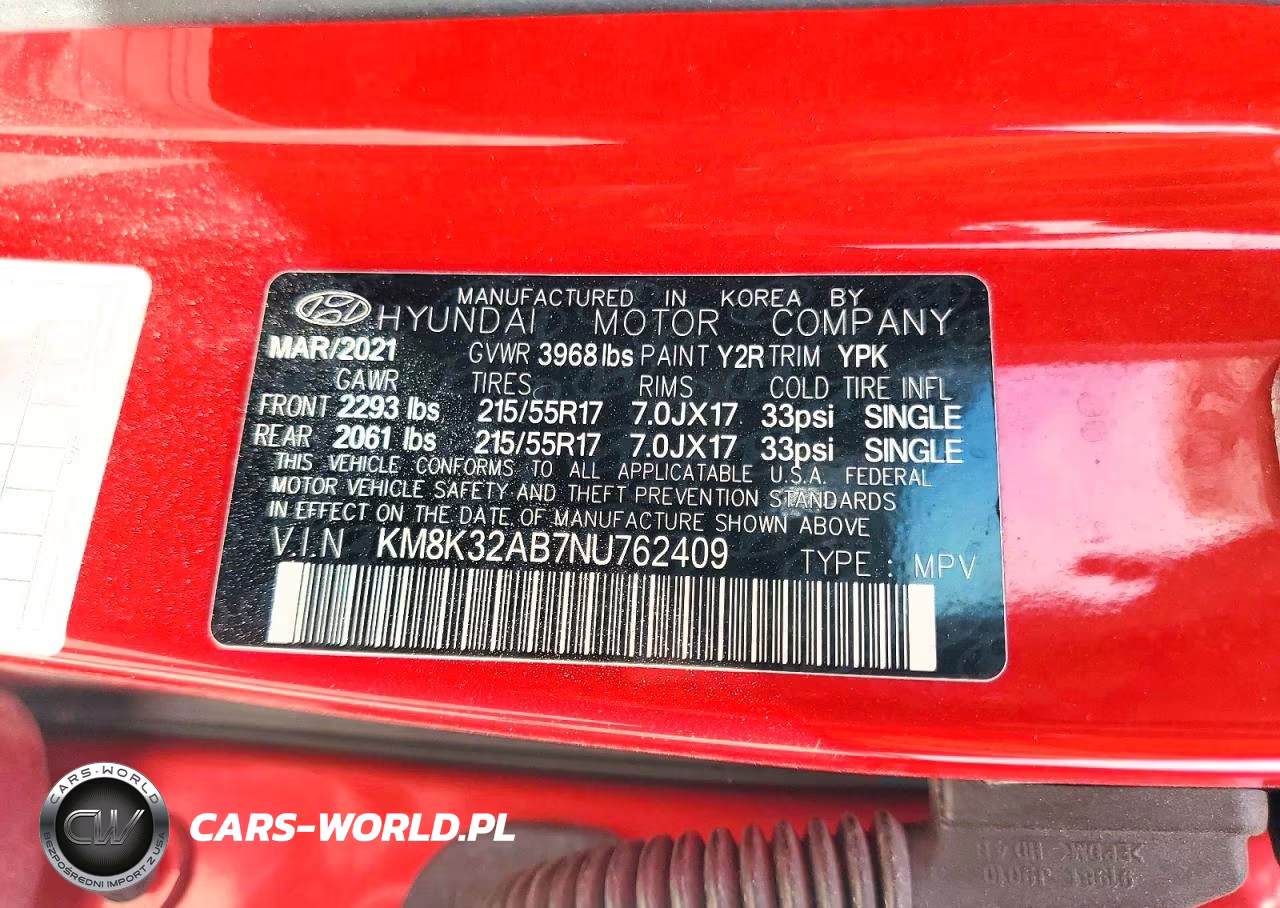 2022 Hyundai Kona Sel VIN:KM8K32AB7NU762409 - 14