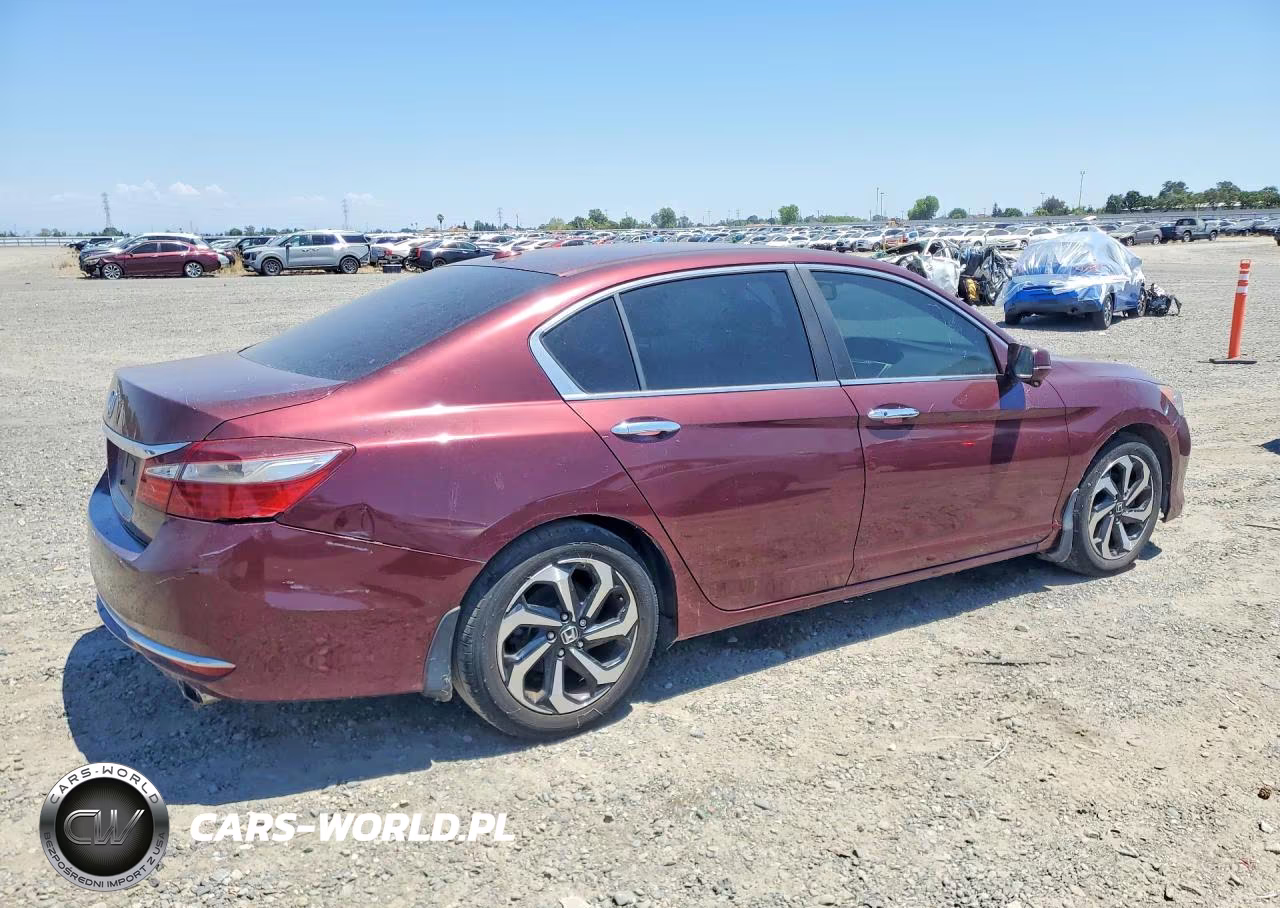 2016 Honda Accord Exl VIN:1HGCR2F80GA003434 - 3